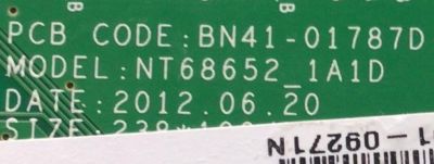 MAIN PARA MONITOR SAMSUNG / NUMERO DE PARTE BN91-09271N / BN41-01787D / BN9109271N / 09271N / NUMERO DE PANEL LTM230HT10 / MODELO LS23B300BS/ZA - Imagen 4